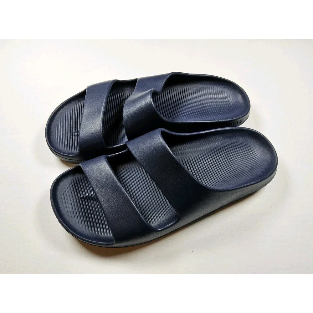 Bombas Women's Friday Slides Waterproof Lightweight Sandals Navy Size 8